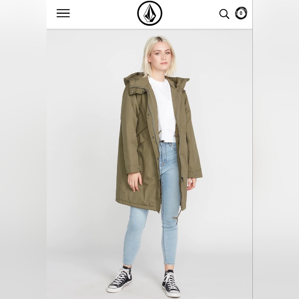⚡NWT ⚡ Women's Volcom Parka Jacket